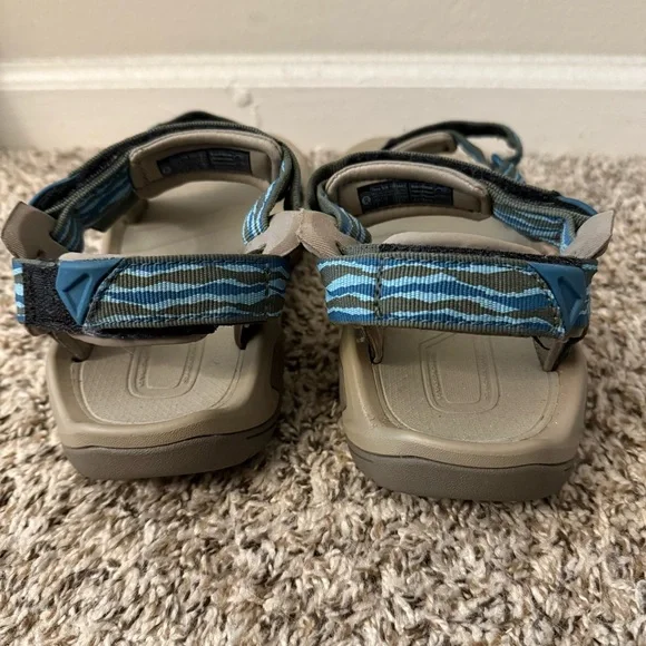Teva Blue and Gray Sandals - Picture 4 of 5